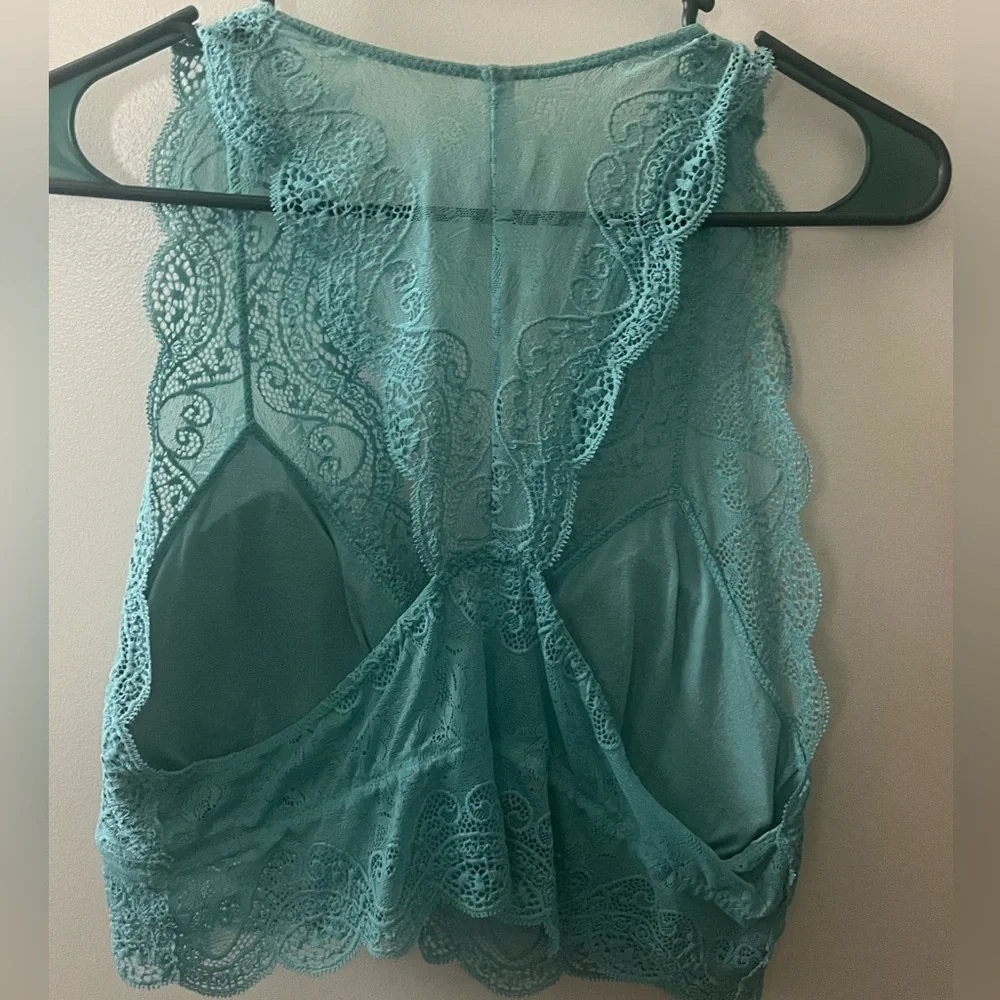 Zenana Aqua Lace bralette